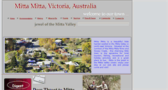 Desktop Screenshot of mitta.com.au