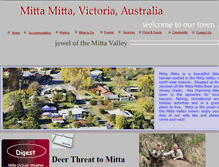 Tablet Screenshot of mitta.com.au